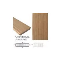 parquet massif bambou vertical ambre