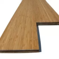 Parquet de bambou cross vertical ambre 400-1950x154x15mm - Cyr