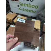 Parquet bambou flottant densifié à clipser ambre dark