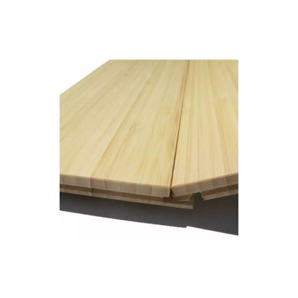 VNG2 - Parquet bambou massif  à clipser vertical ambre sans colle